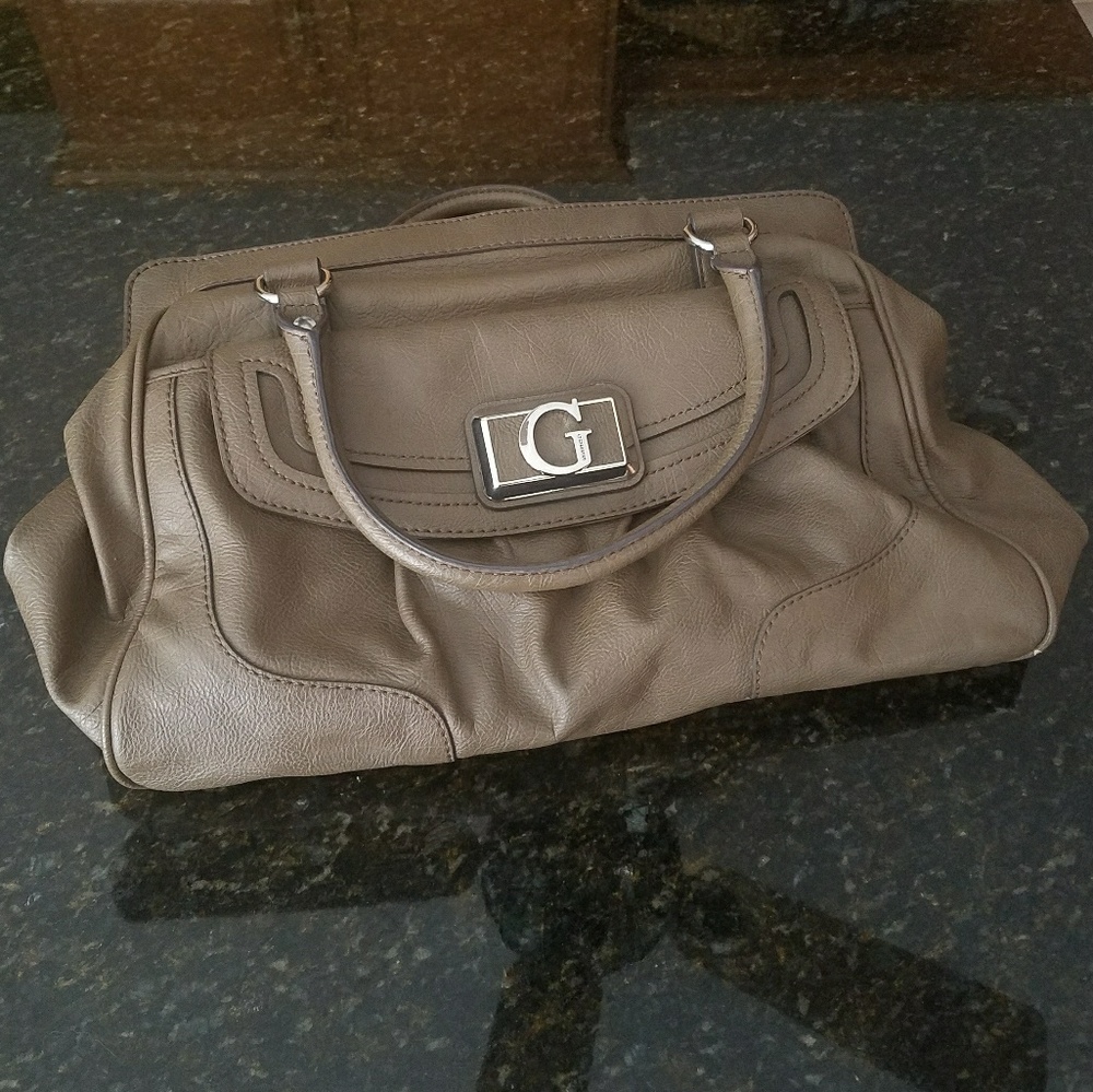 Guess Taupe Large Purse
